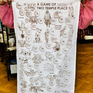 2TP x Garudio Studiage 'A Game of Two Temple Place' Tea Towel