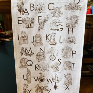 2TP x Garudio Studiage 'ABC' Tea Towel